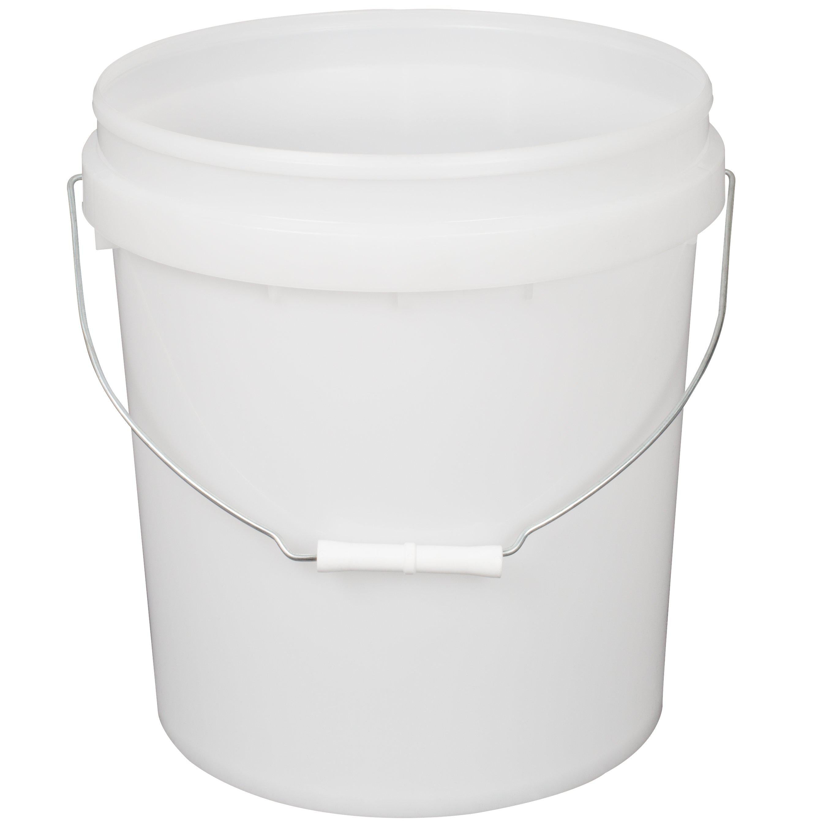 Plastic 15L Car Wash Bucket with Grit Guard and Lid