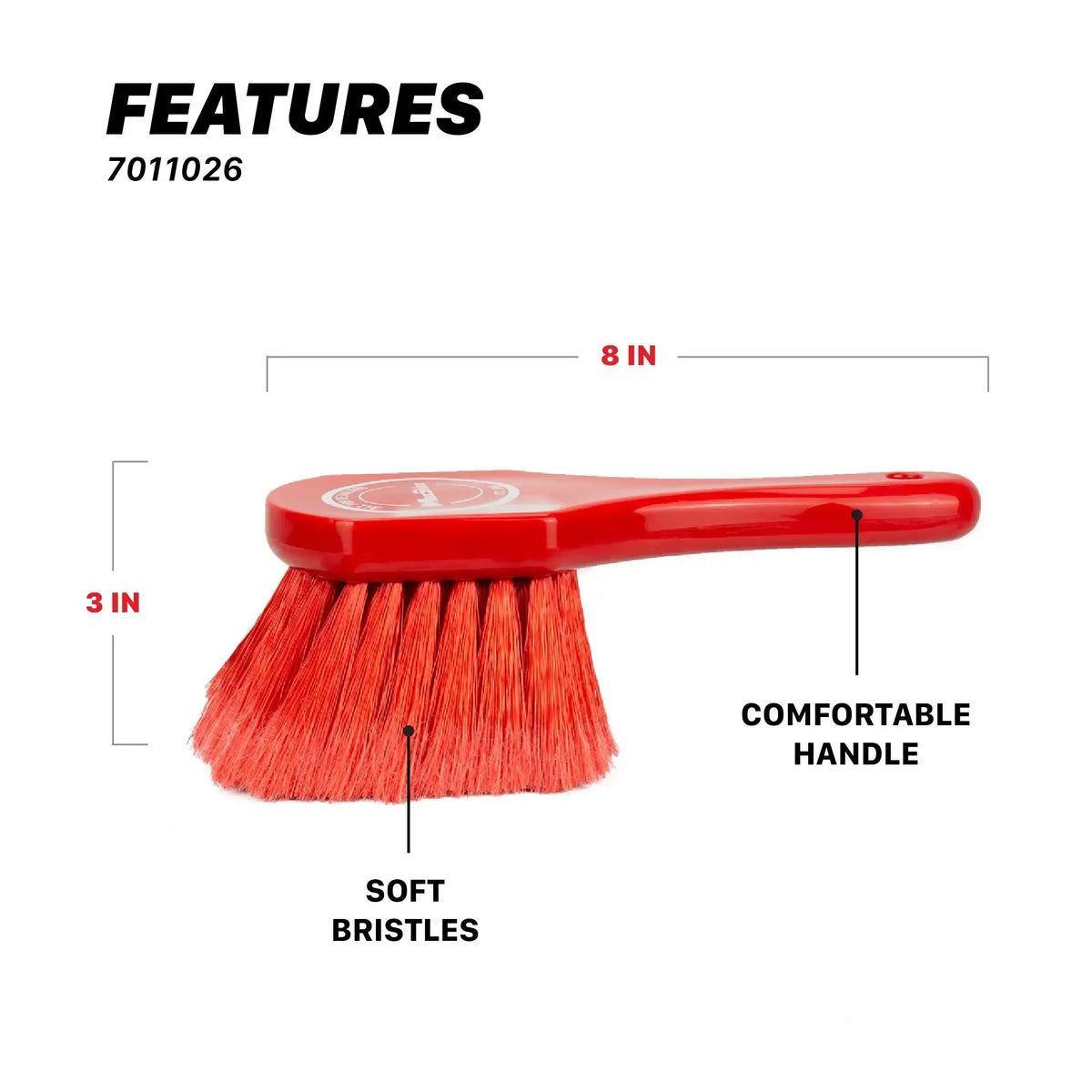 Maxshine Exterior Surface and Wheel Cleaning Brush-Tyre Brush-Maxshine-Detailing Shed