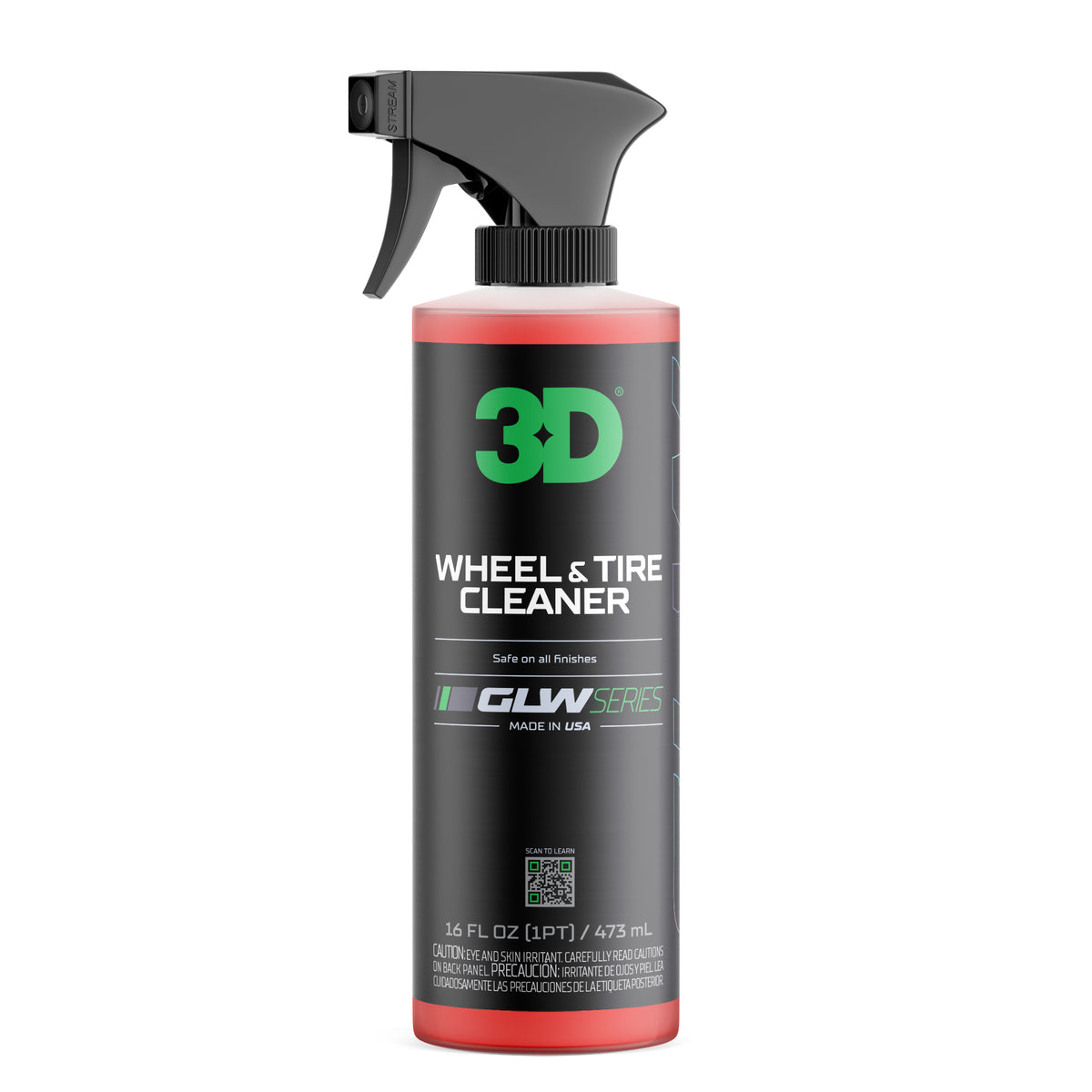 3D GLW Series Wheel &amp; Tire Cleaner-Wheel Cleaner-3D Car Care-473ml-Detailing Shed