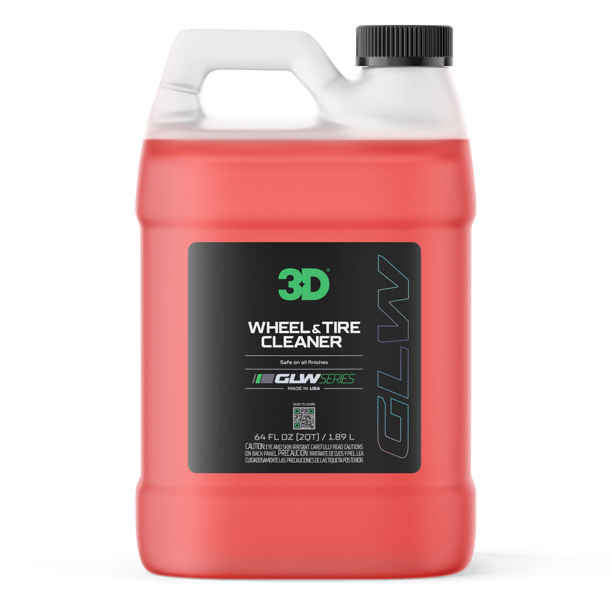 3D GLW Series Wheel &amp; Tire Cleaner-Wheel Cleaner-3D Car Care-1.9L-Detailing Shed