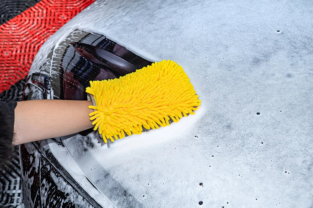Maxshine Cuffless Noodle Microfiber Dual Sided Wash Mitt