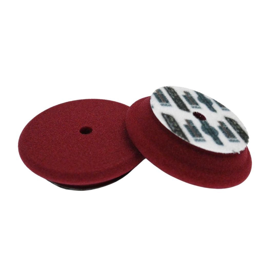 Buff and Shine Uro-Tec™ Maroon Medium Cut Pad-POLISHING PAD-Buff and Shine-3 Inch (2 Pack) New Sculpted Contour Edge-Detailing Shed