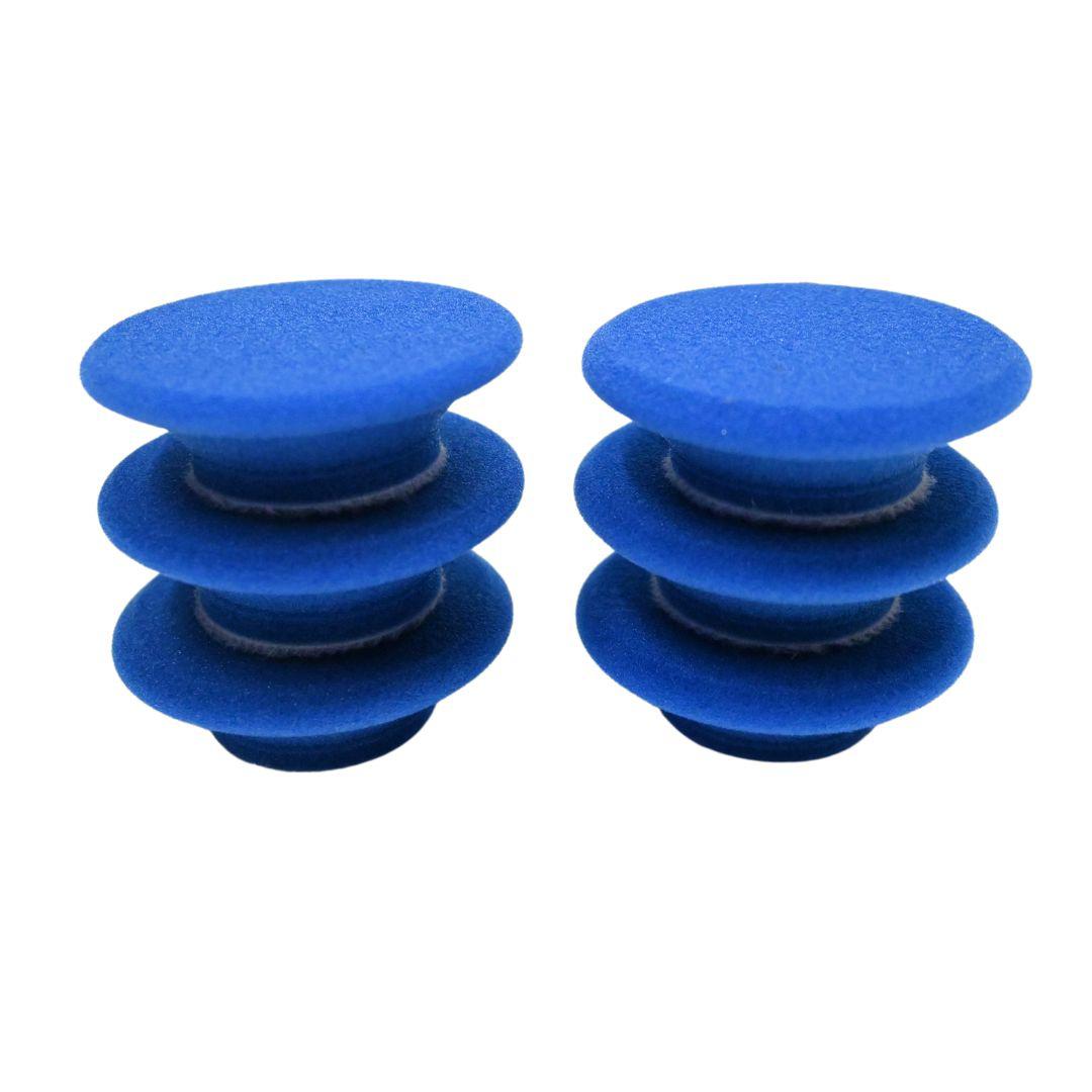 Buff and Shine NEW Uro-Tec™ - Dark Blue AIO/Heavy Polish pad-POLISHING PAD-Buff and Shine-1 Inch (6 Pack) New Sculpted Contour Edge-Detailing Shed