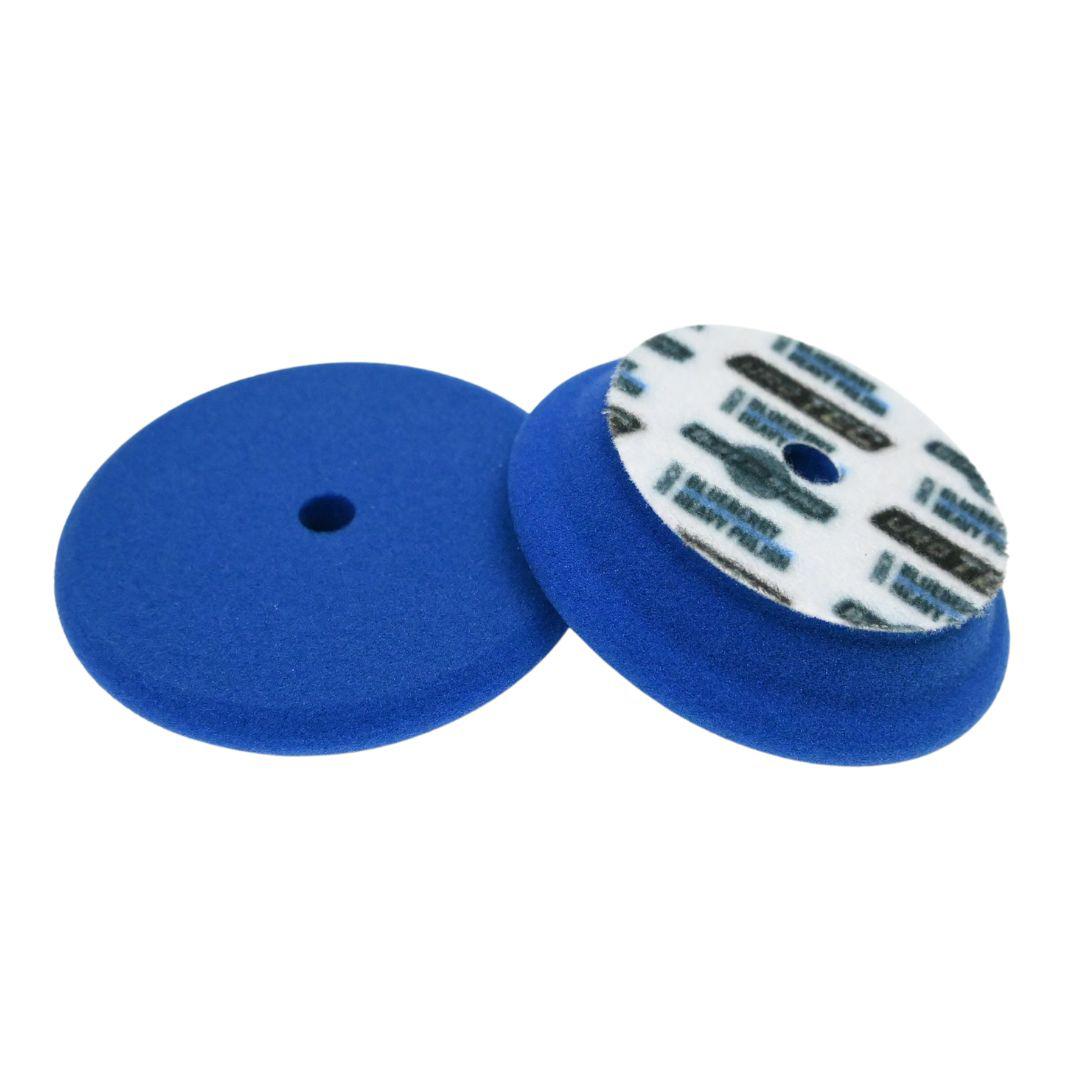 Buff and Shine NEW Uro-Tec™ - Dark Blue AIO/Heavy Polish pad-POLISHING PAD-Buff and Shine-3 Inch (2 Pack) New Sculpted Contour Edge-Detailing Shed