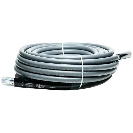 KobraJet Smooth Grey 4,000 PSI (15m 30m)-High Pressure hose-MTM Hydro-15M-Detailing Shed