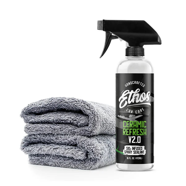 Ethos Ceramic Refresh 2.0 Spray Sealant &amp; Coating Topper 473ml-Spray Coating-ETHOS-473ML-Detailing Shed