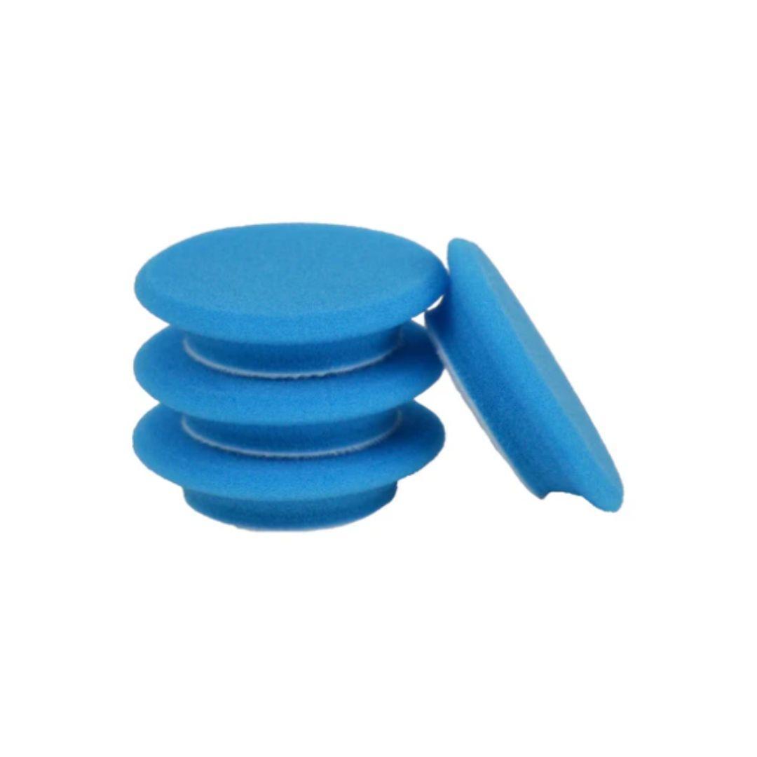 Buff and Shine Uro-Tec Coarse Blue Heavy Cutting Foam Pad-Heavy Cutting Pad-Buff and Shine-2 Inch (4 Pack) New Sculpted Contour Edge-Detailing Shed