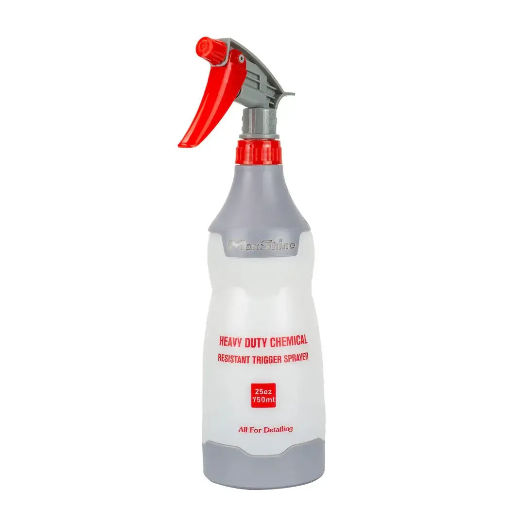 Maxshine Heavy Duty Chemical Resistant Bottle & Trigger Sprayer 750ml-Trigger Sprayer-Maxshine-Grey-Detailing Shed