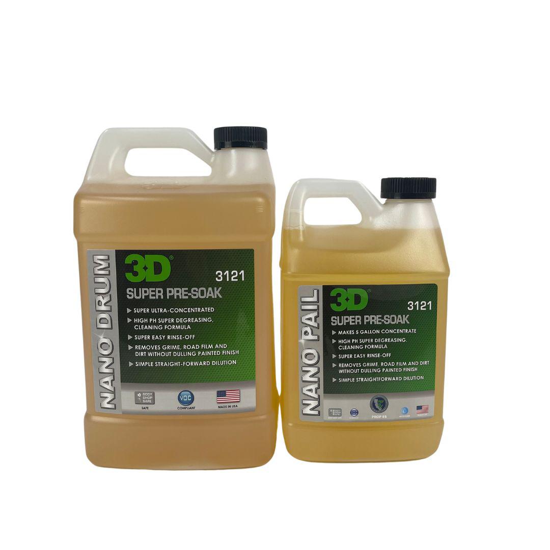 3D Super Pre-Soak pre-wash ph12 (1.89L/3.78L)-Vehicle Waxes, Polishes &amp; Protectants-3D Car Care-Detailing Shed