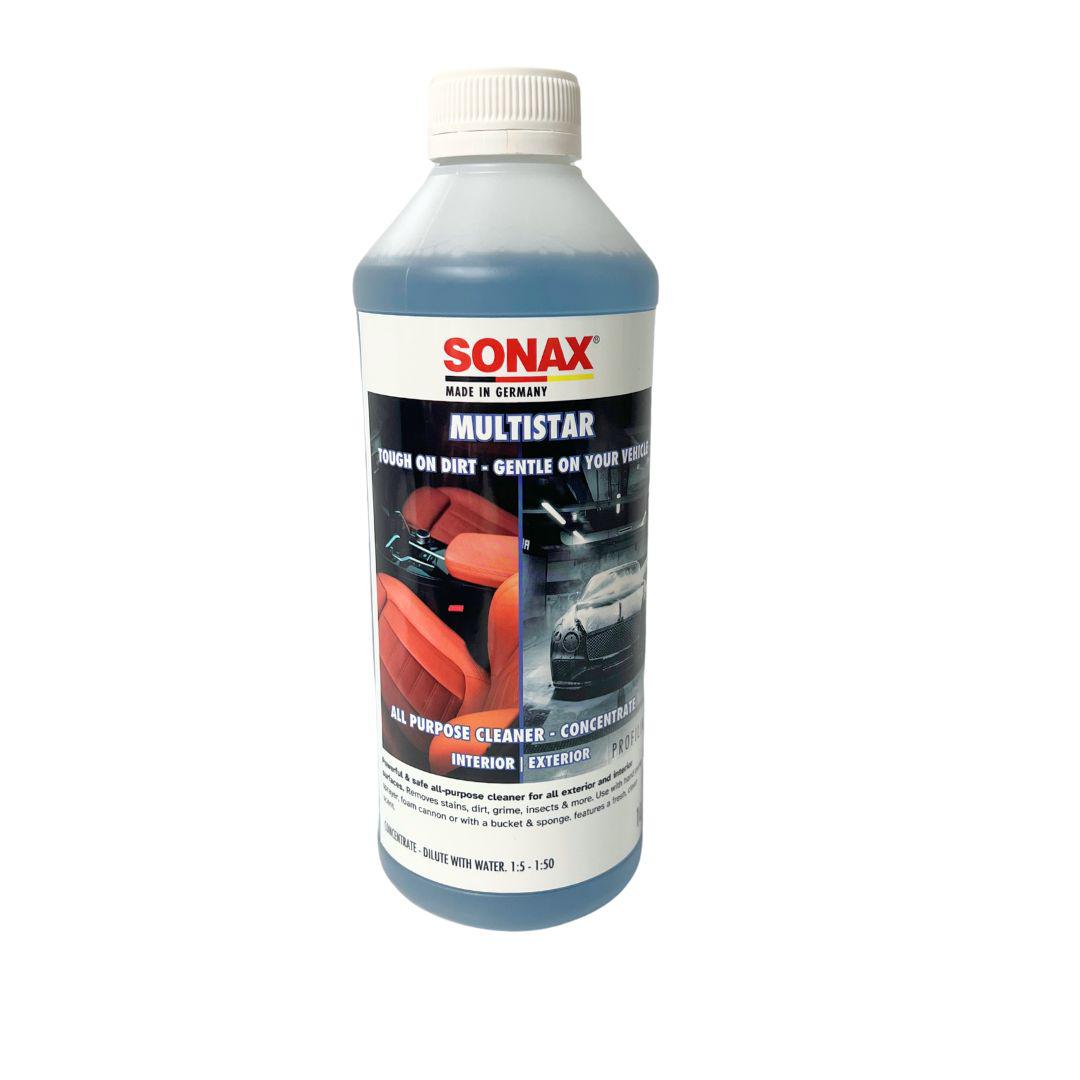 SONAX Multistar Sanitiser &amp; Power Cleaner Concentrate 10L-APC-SONAX-1L-Detailing Shed