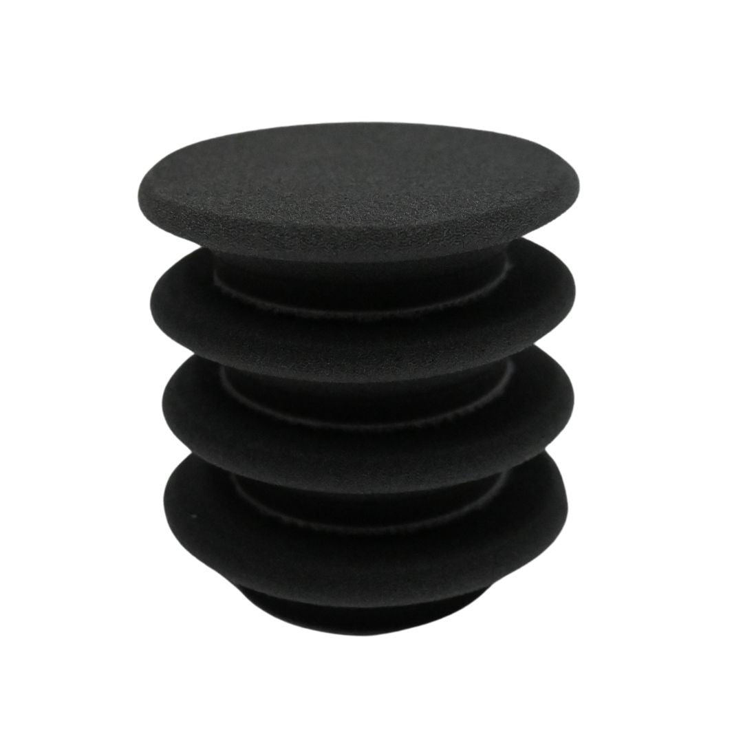 Buff and Shine Uro-Tec™ Black Finishing Foam Pad New Sculpted Contour Edge-POLISHING PAD-Buff and Shine-2 Inch (4 Pack) New Sculpted Contour Edge-Detailing Shed