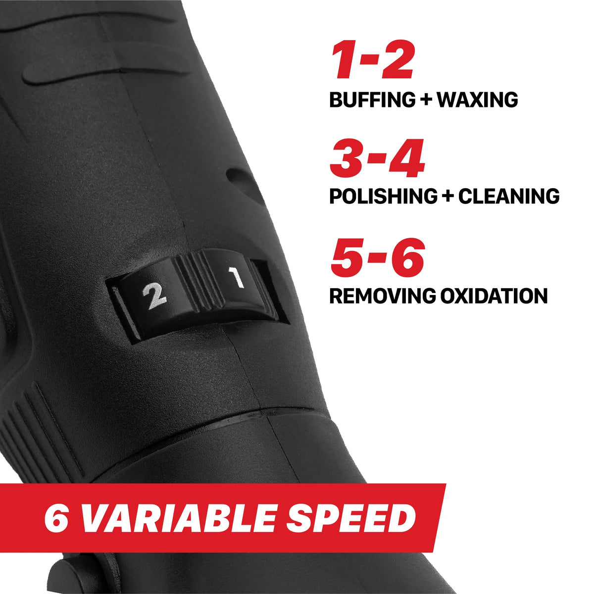 Maxshine Mini Cordless Polisher M0312 V2 Kit | Hybrid Rotary & DA
