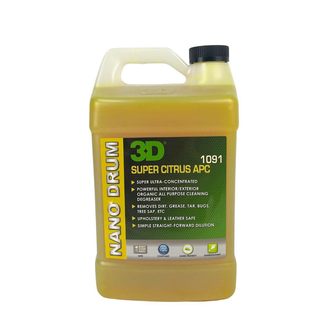 3D Super Citrus Cleaner APC (1.89L/3.78L)-Vehicle Waxes, Polishes &amp; Protectants-3D Car Care-3.78L-Detailing Shed