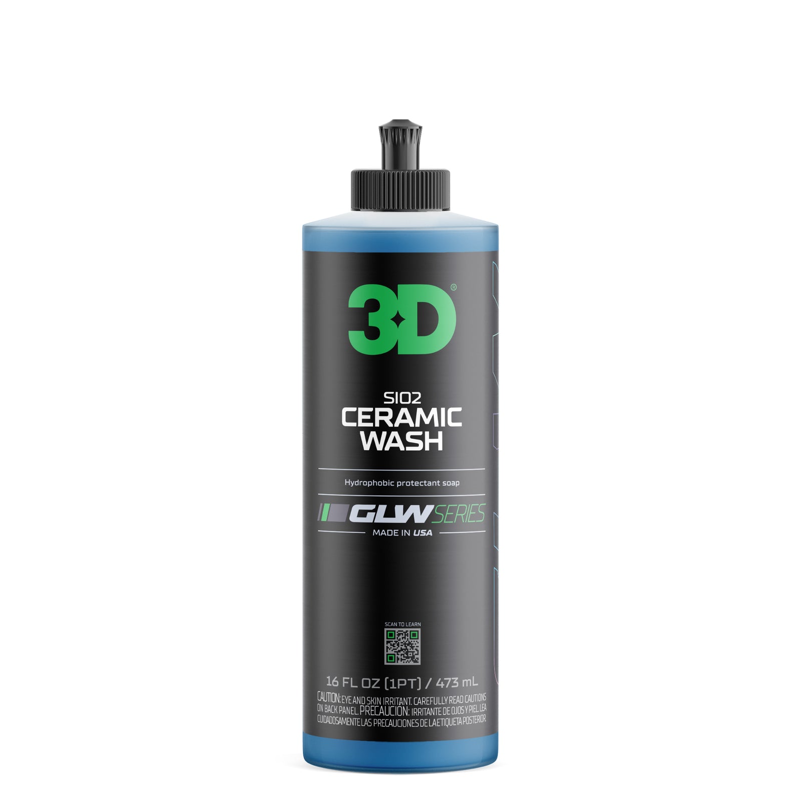 3D GLW Series SiO2 Ceramic Wash-3D Car Care-473ml-Detailing Shed