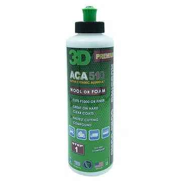 3D ACA 510 X-Tra Cut Premium Compound (250ml/946ml)-Vehicle Waxes, Polishes &amp; Protectants-3D Car Care-250ml-Detailing Shed