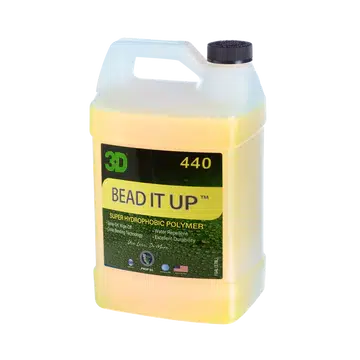 3D Bead It Up (474ml/3.78L)-Vehicle Waxes, Polishes &amp; Protectants-3D Car Care-3.78L-Detailing Shed