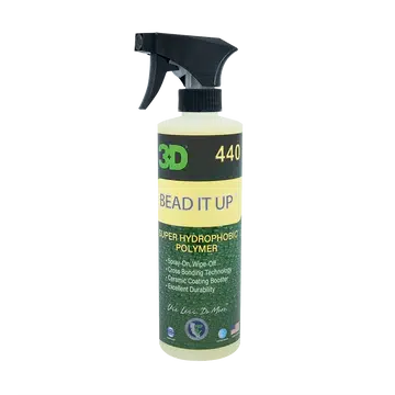 3D Bead It Up (474ml/3.78L)-Vehicle Waxes, Polishes &amp; Protectants-3D Car Care-474ml-Detailing Shed