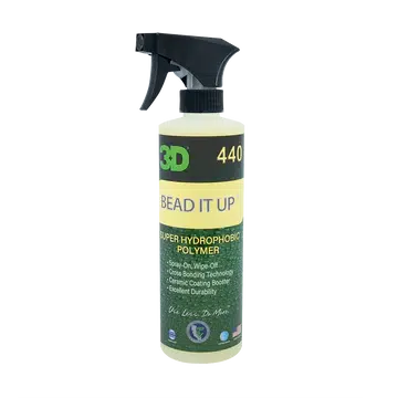 3D Bead It Up (474ml/3.78L)-Vehicle Waxes, Polishes & Protectants-3D Car Care-474ml-Detailing Shed