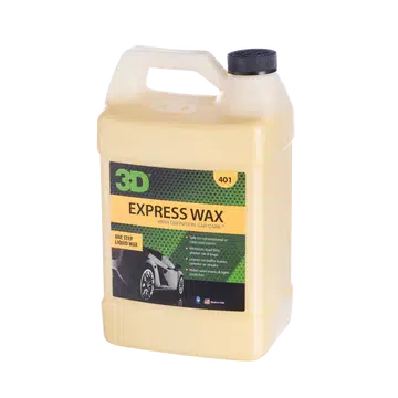 3D Express Wax (474ml/3.78L)-Vehicle Waxes, Polishes &amp; Protectants-3D Car Care-3.78L-Detailing Shed