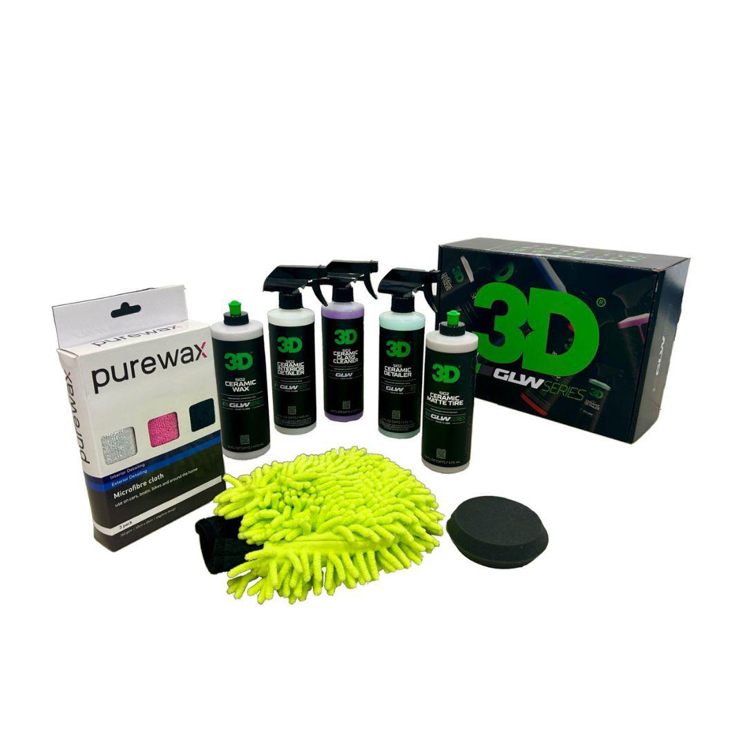 3D GLW Series Ceramic Car Care Kit-Maintenance Bundle-3D Car Care-Kit-Detailing Shed
