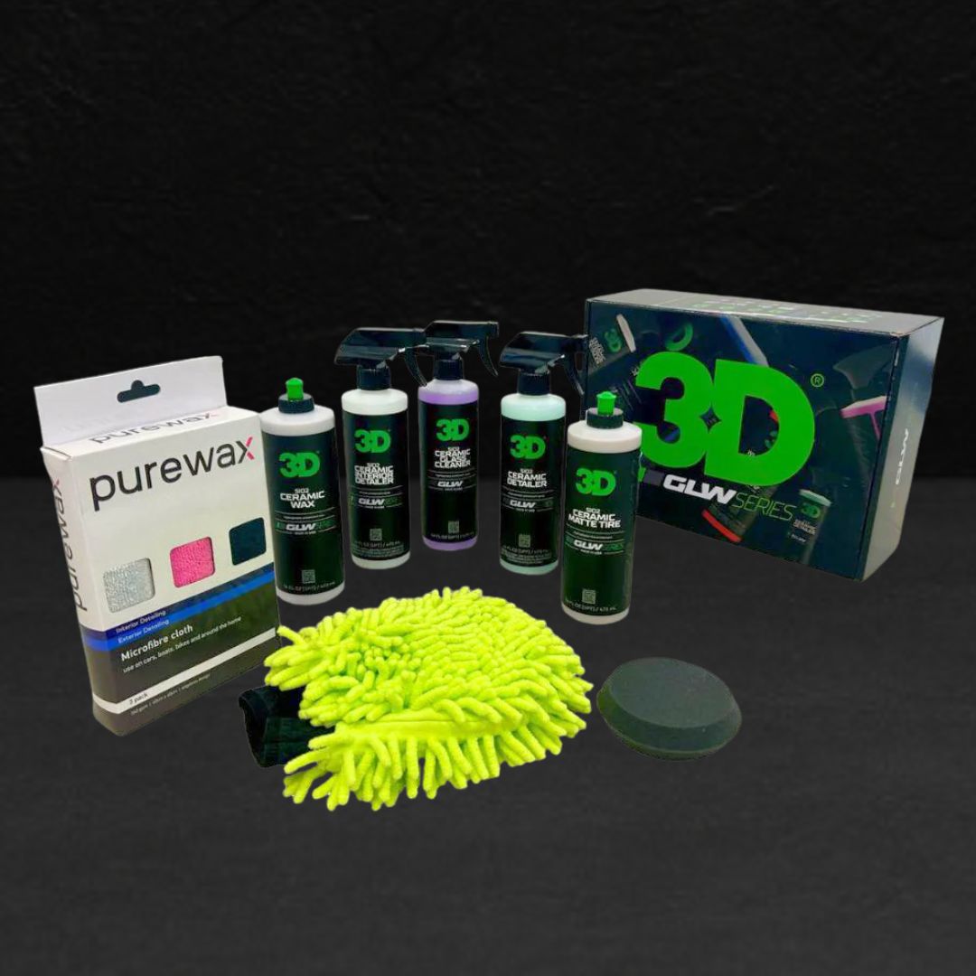 3D GLW Series Ceramic Car Care Kit-Maintenance Bundle-3D Car Care-Kit-Detailing Shed
