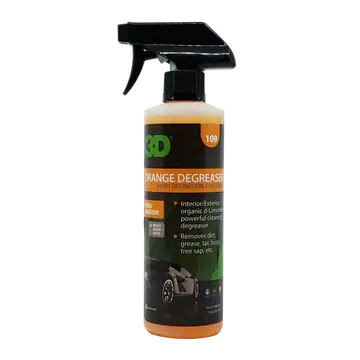 3D Orange Degreaser (474ml/3.78L)-Vehicle Waxes, Polishes &amp; Protectants-3D Car Care-474ml-Detailing Shed