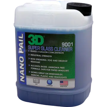 3D Super Glass Cleaner (1.89L/4L)-Vehicle Waxes, Polishes &amp; Protectants-3D Car Care-1.89L-Detailing Shed