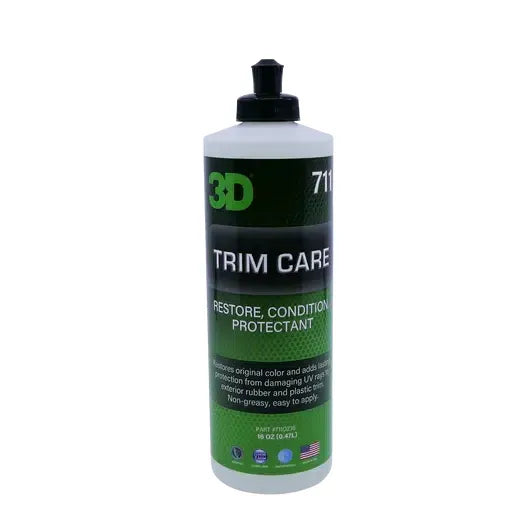 3D Trim Care Protectant 474ml-Vehicle Waxes, Polishes & Protectants-3D Car Care-474ml-Detailing Shed