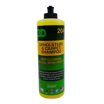 3D Carpet &amp; Upholstery Shampoo 474ml-Vehicle Waxes, Polishes &amp; Protectants-3D Car Care-474ml-Detailing Shed