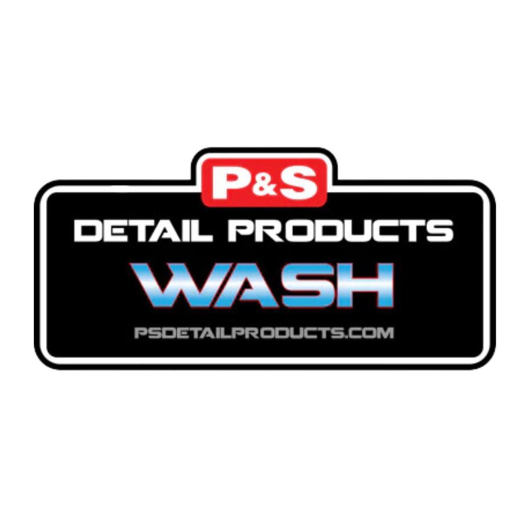 P&amp;S Bucket Labels Wash, Rinse or Wheels-Labels-P&amp;S Detail Products-Wash-Detailing Shed