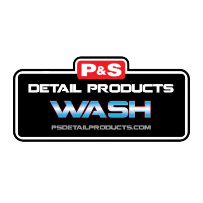 P&S Bucket Labels Wash, Rinse or Wheels-Labels-P&S Detail Products-Wash-Detailing Shed