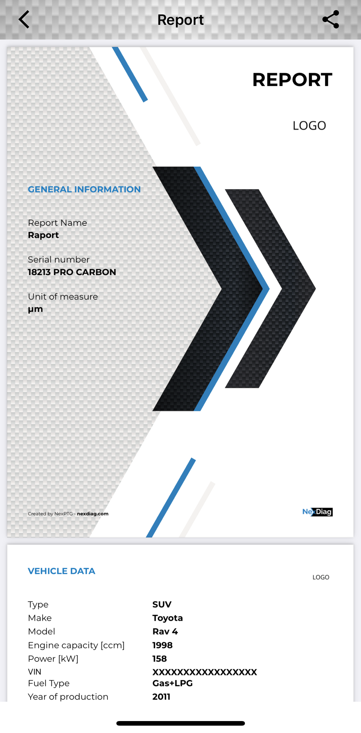 NexDiag NexPTG PRO Carbon with Calibration Certificate and Toolcase