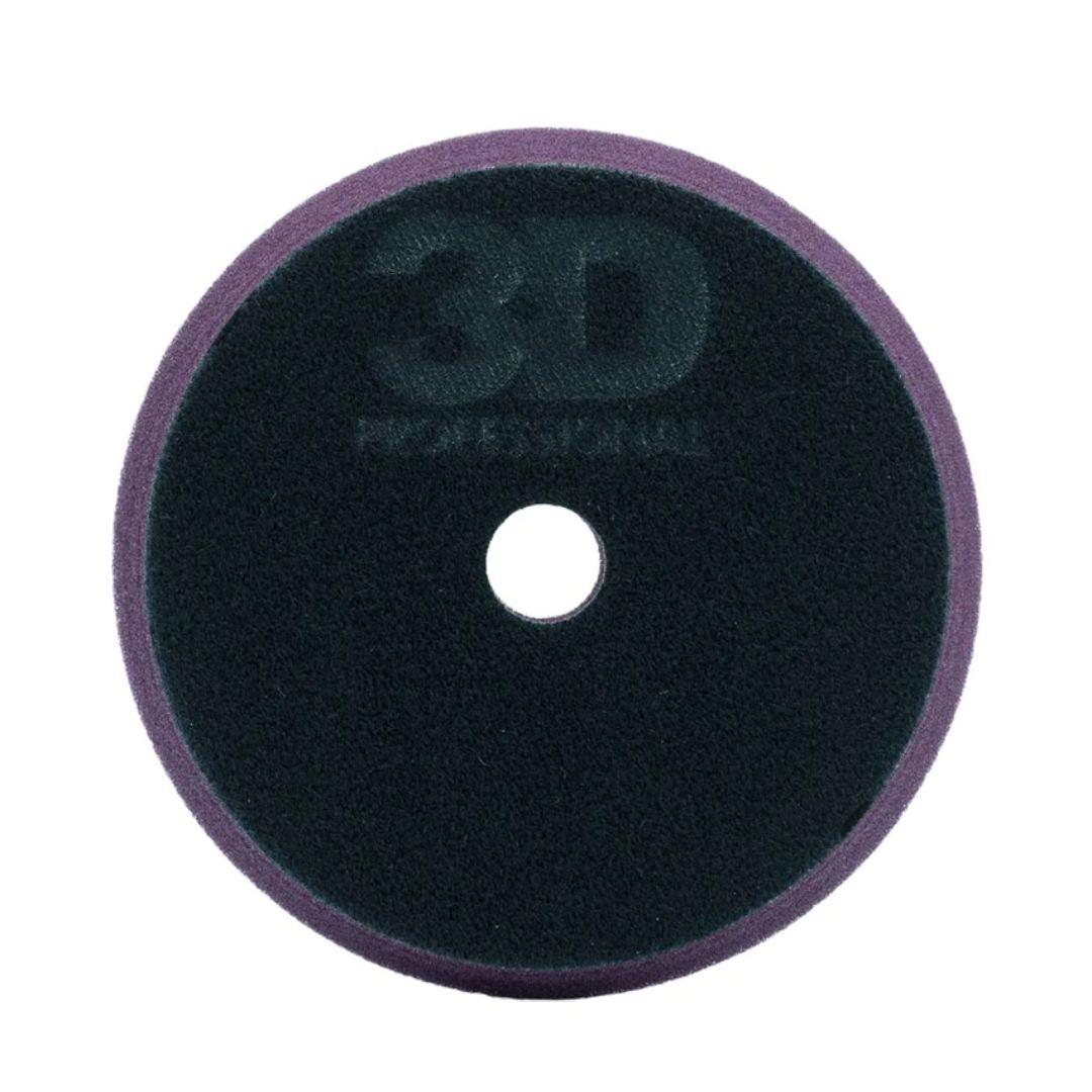 3D Dark Purple Heavy Cut Foam Pad-Polishers &amp; Buffers-3D Car Care-Detailing Shed