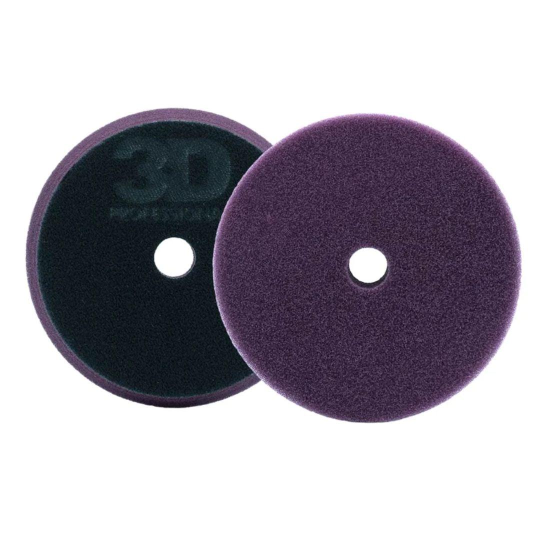 3D Dark Purple Heavy Cut Foam Pad-Polishers &amp; Buffers-3D Car Care-Detailing Shed