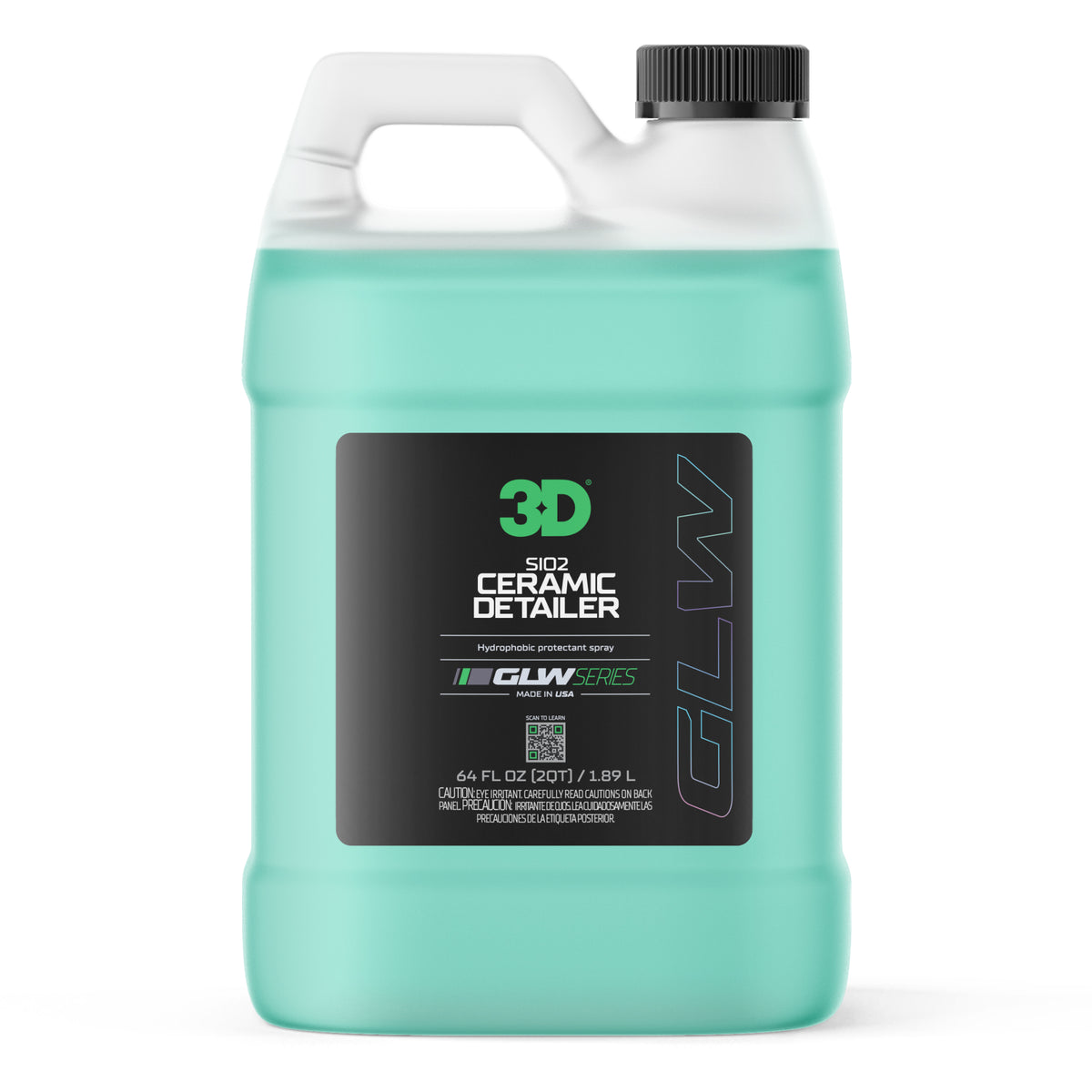 3D GLW Series SiO2 Ceramic Detailer-3D Car Care-1.9L-Detailing Shed