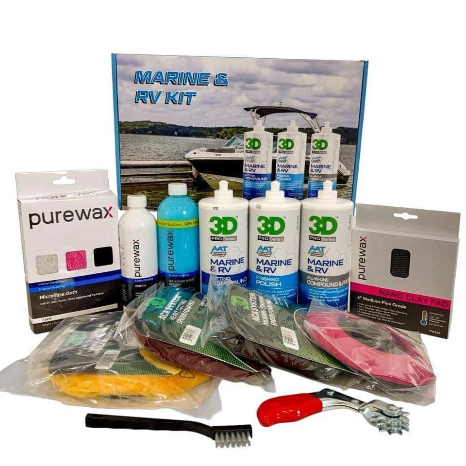 3D Car Care Marine & RV Kit-Marine Kit-3D Car Care-Kit-Detailing Shed