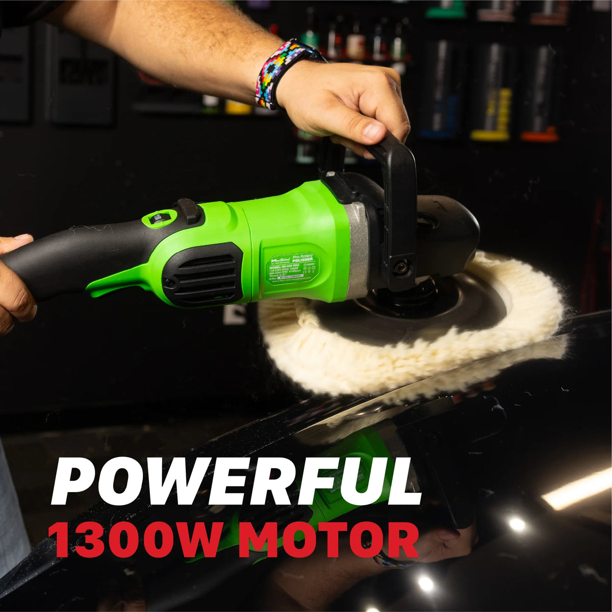 Maxshine Rotary Polisher M1300 Pro - 7 Inch, 1300W