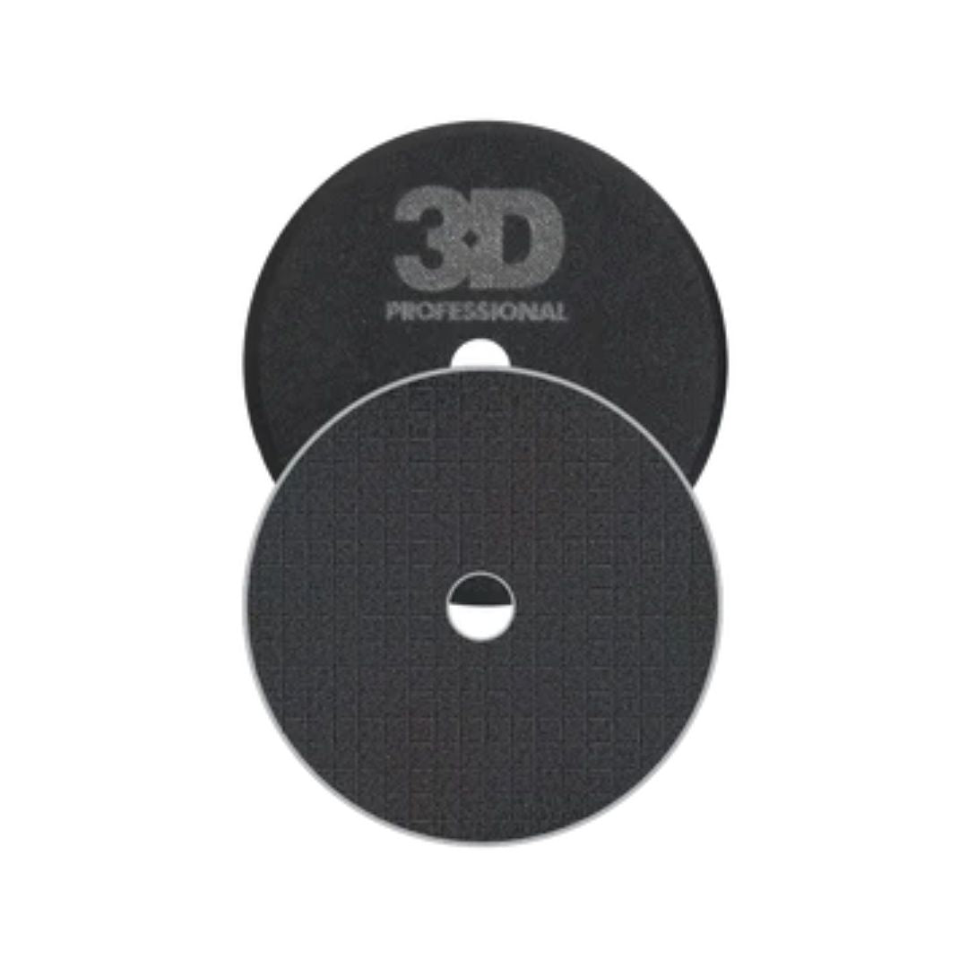 3D Black Finishing Foam Pad-Polishers &amp; Buffers-3D Car Care-6.5 Spider-Cut-Detailing Shed