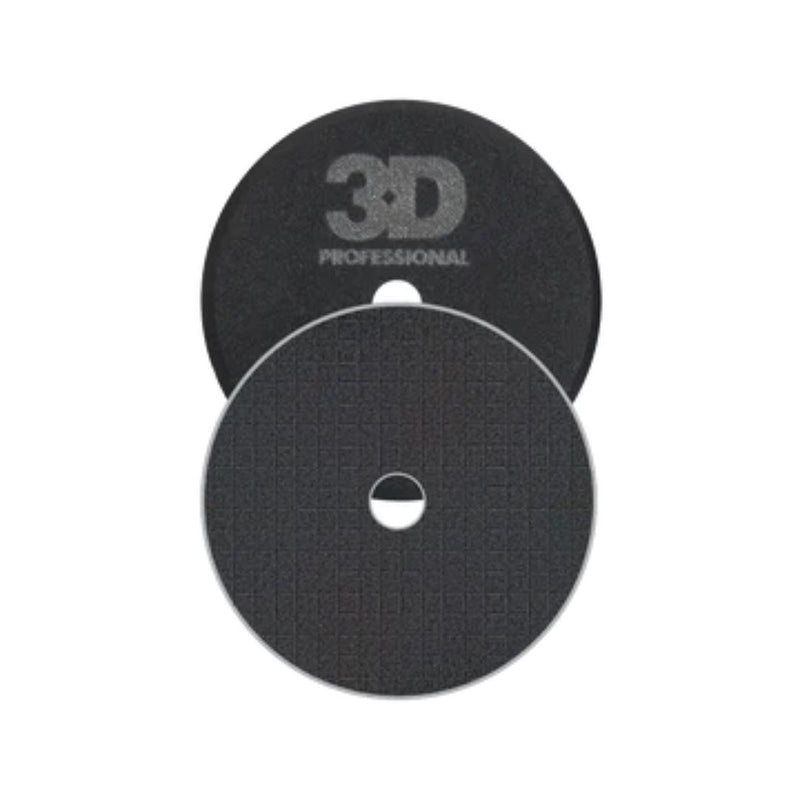 3D Black Finishing Foam Pad-Polishers & Buffers-3D Car Care-6.5 Spider-Cut-Detailing Shed