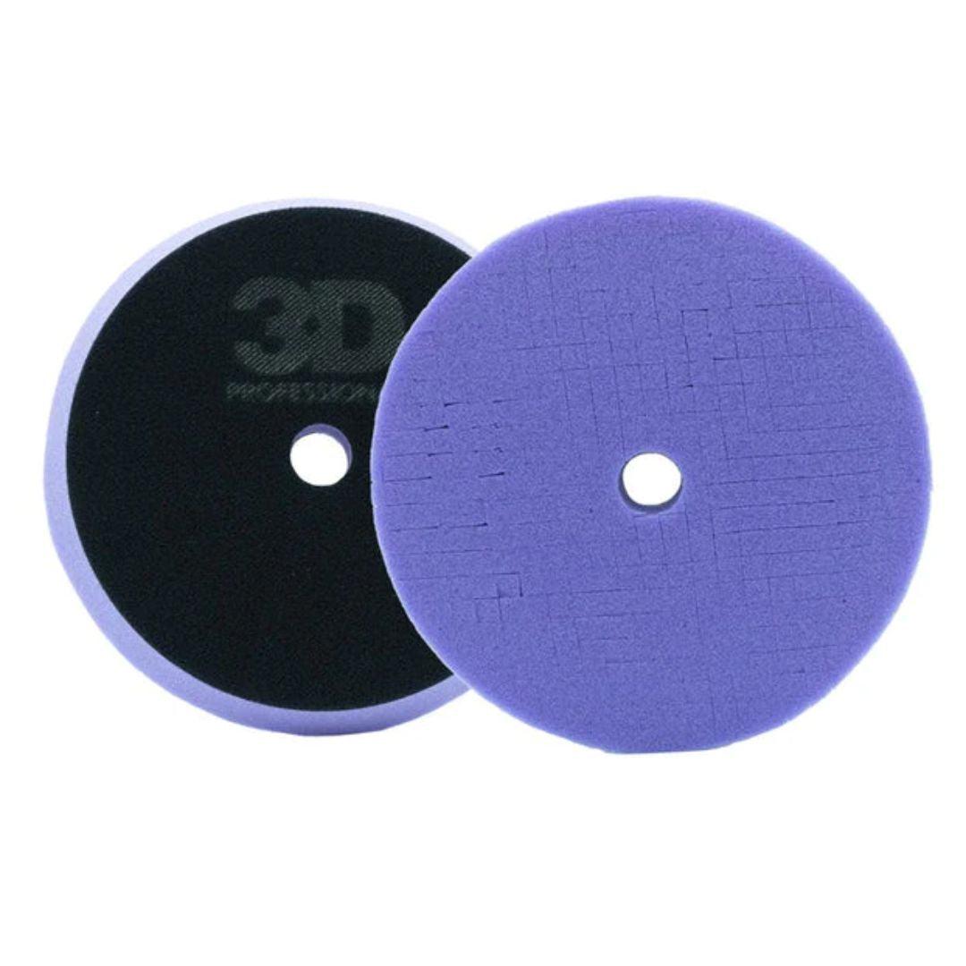 3D Light Purple Medium Cut Foam Pad-Polishers &amp; Buffers-3D Car Care-Detailing Shed