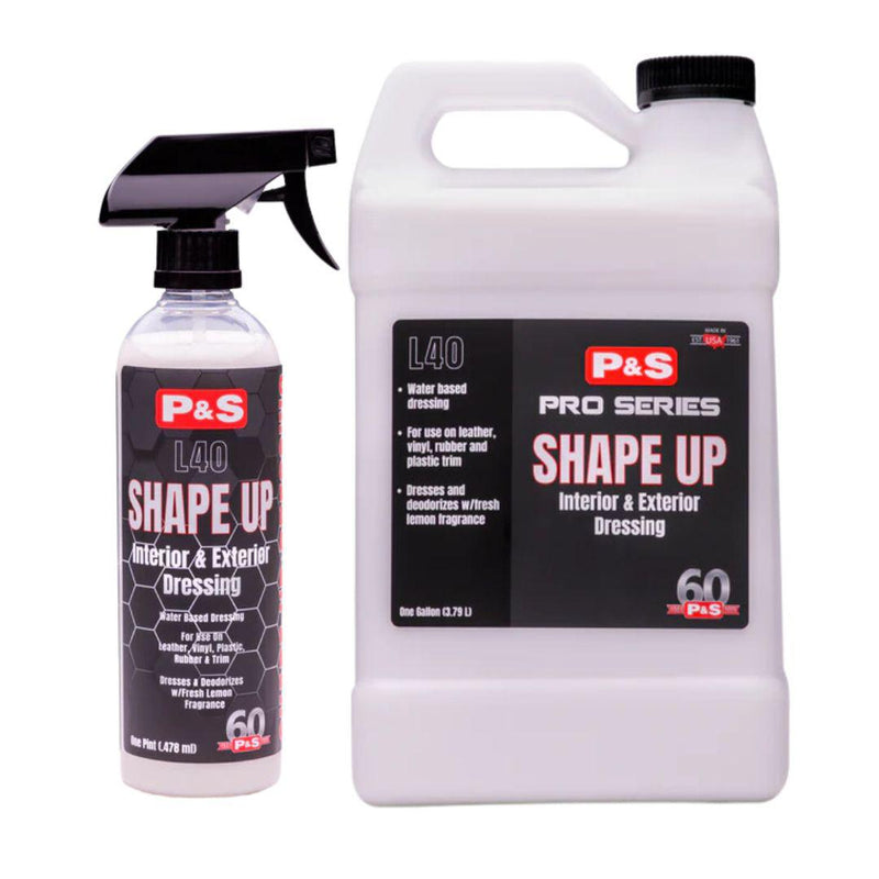 P&S Shape Up Interior & Exterior Dressing-Dressing-P&S Detail Products-Detailing Shed