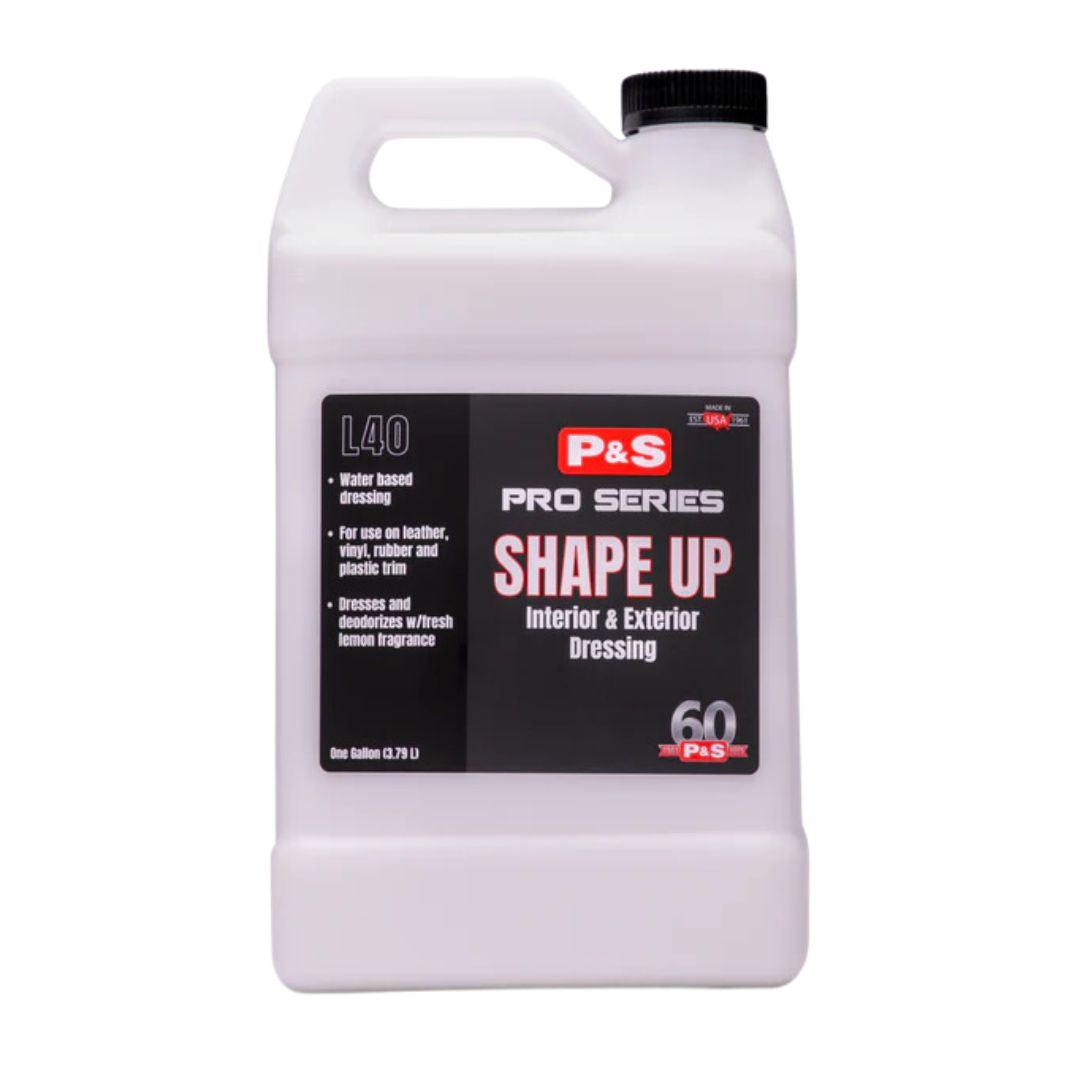 P&amp;S Shape Up Interior &amp; Exterior Dressing-Dressing-P&amp;S Detail Products-3.8L-Detailing Shed