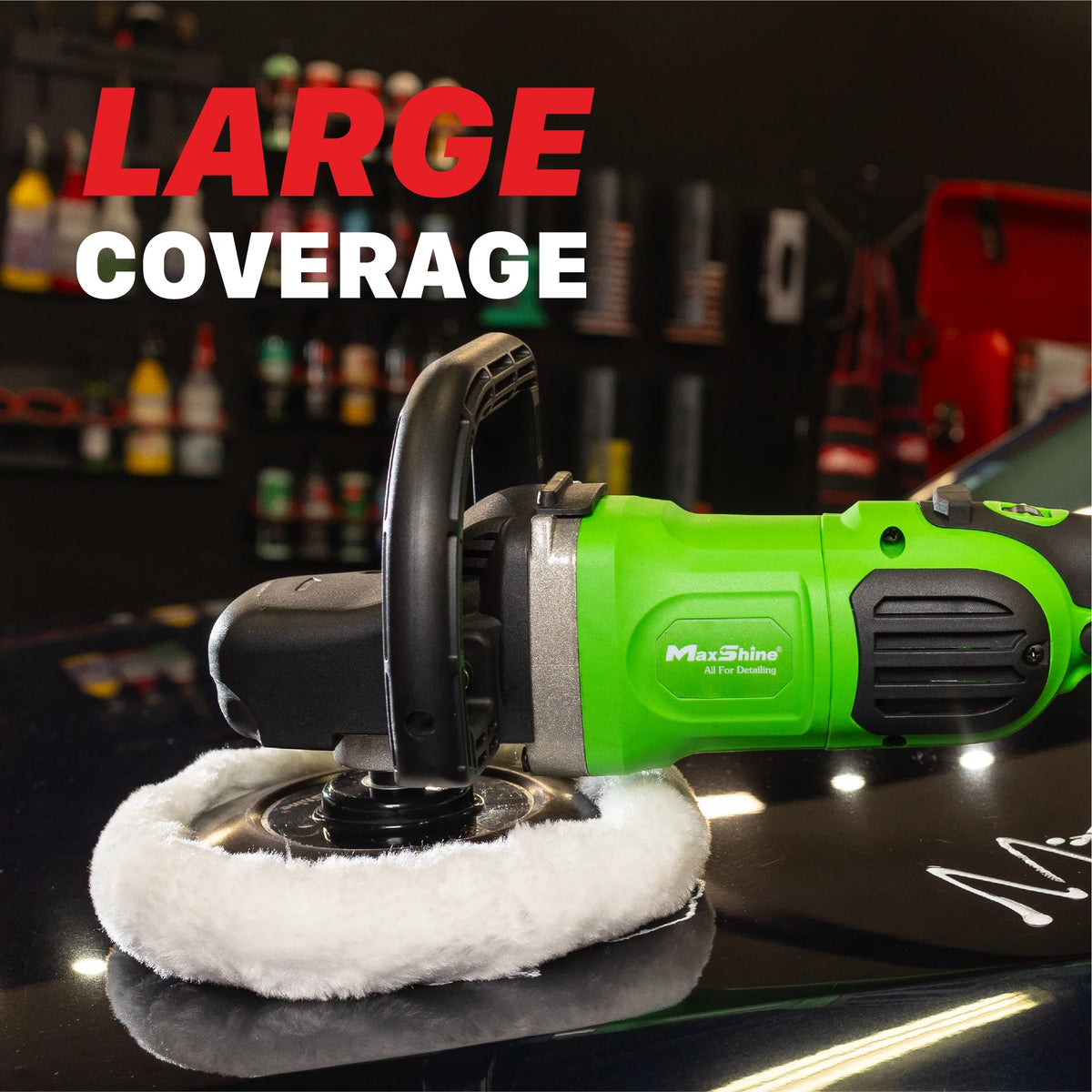 Maxshine Rotary Polisher M1300 Pro - 7 Inch, 1300W