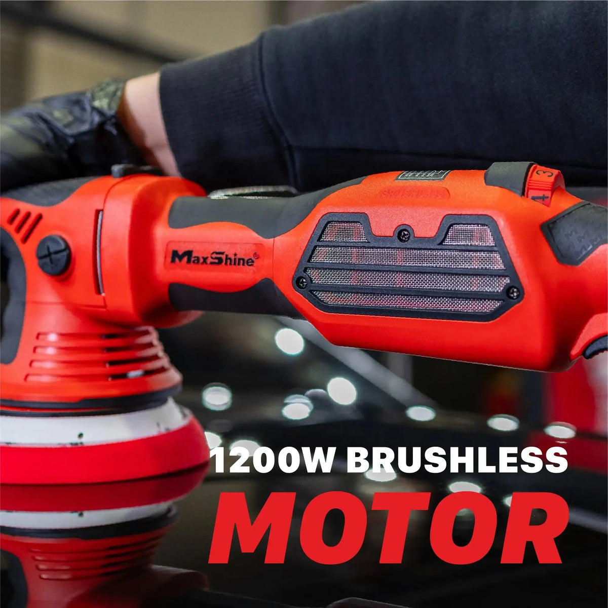 Maxshine MB15 PRO 15mm Brushless Dual Action Polisher-Dual Action Polisher-Maxshine-Detailing Shed