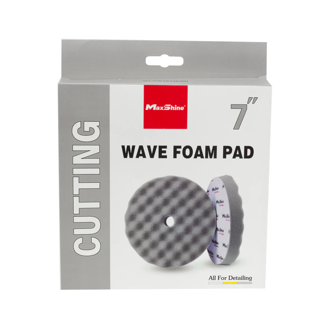 Maxshine Rotary Wave Foam Pads 7 Inch | For M1300