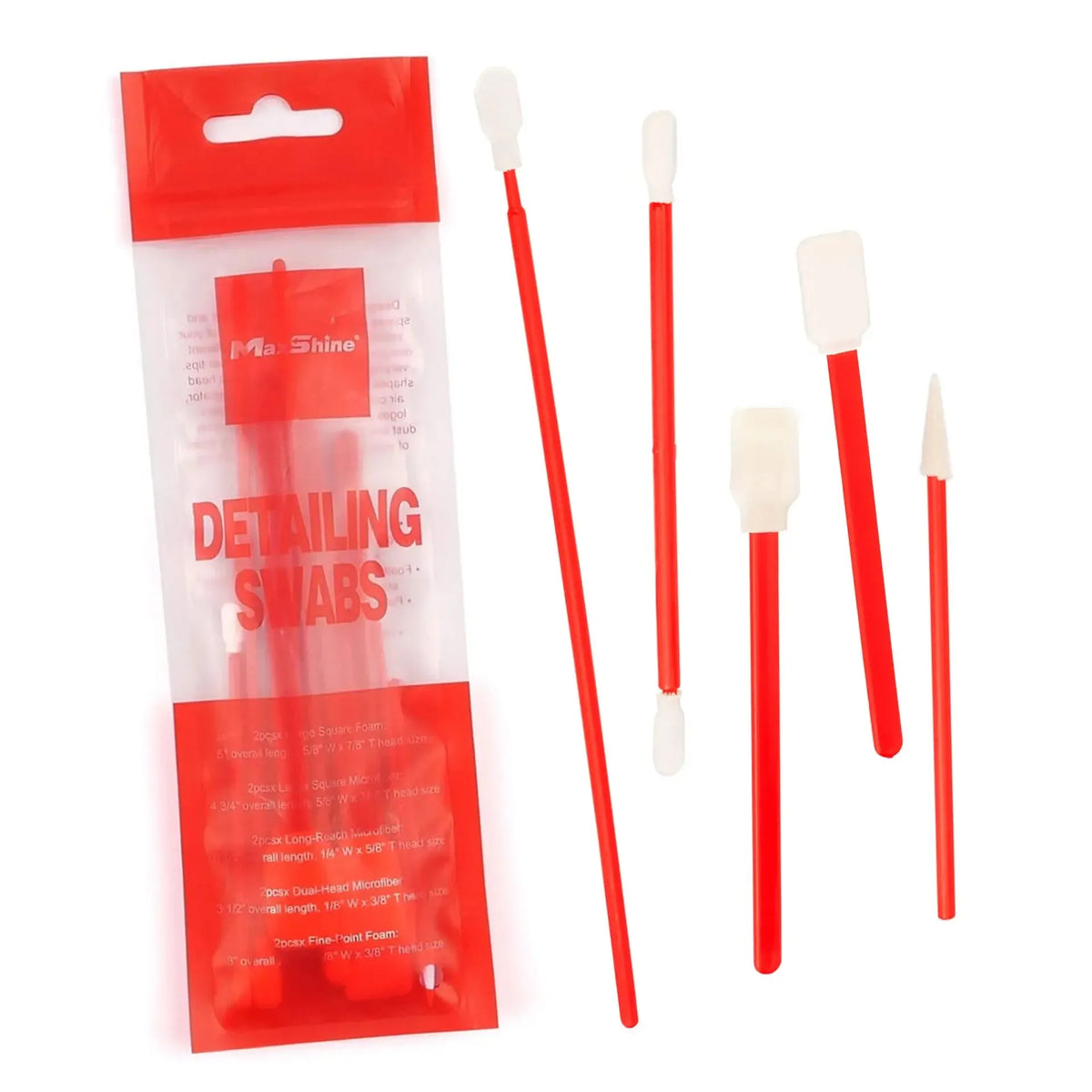 Maxshine Detailing Swabs 10PCS/Pack-Detailing Swabs-Maxshine-10PCS/Pack-Detailing Shed
