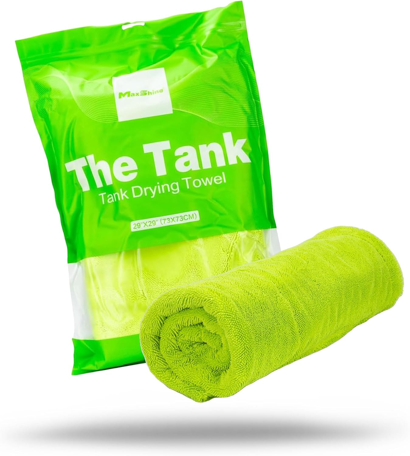 Maxshine "The Tank" Duo Twisted Loop Drying Towel 1600GSM Jumbo Size-Drying Towel-Maxshine-73cm x 73cm-Detailing Shed
