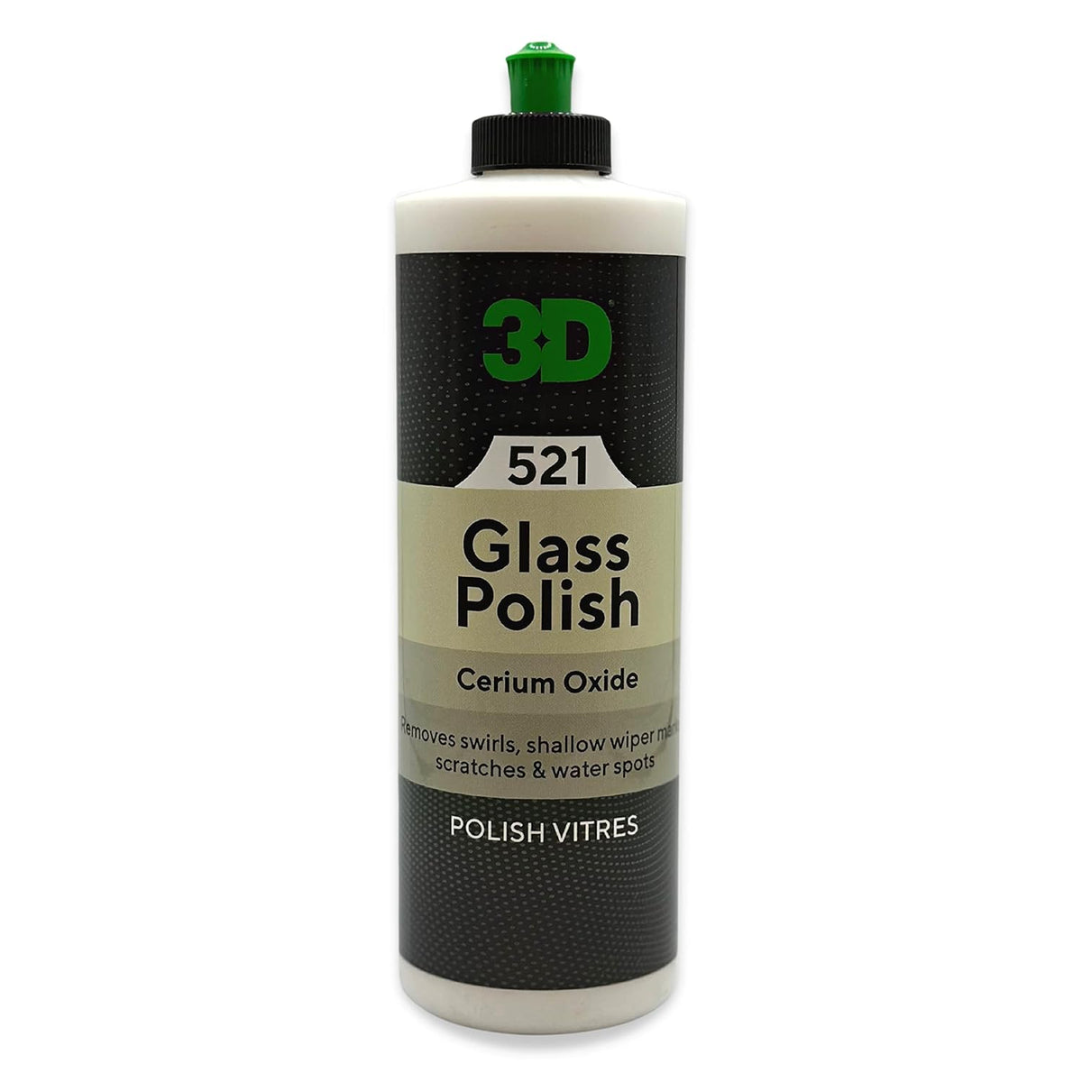 3D Glass Polish Cerium Oxide-Glass Polish-3D Car Care-473ml-Detailing Shed