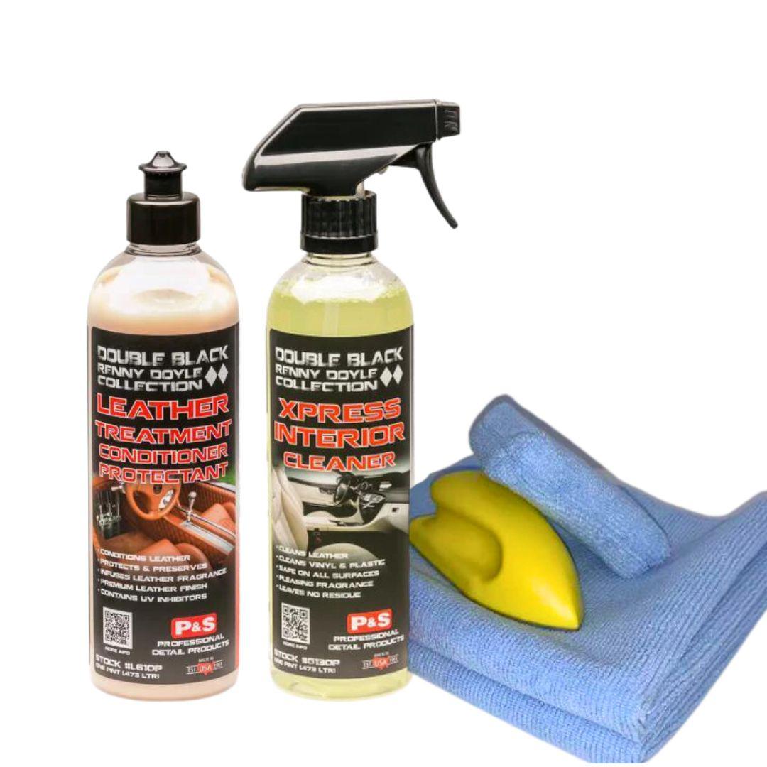 7A P&amp;S Essentials Leather Car Care Kit Bundle-Leather Bundle-Bundle-Detailing Shed