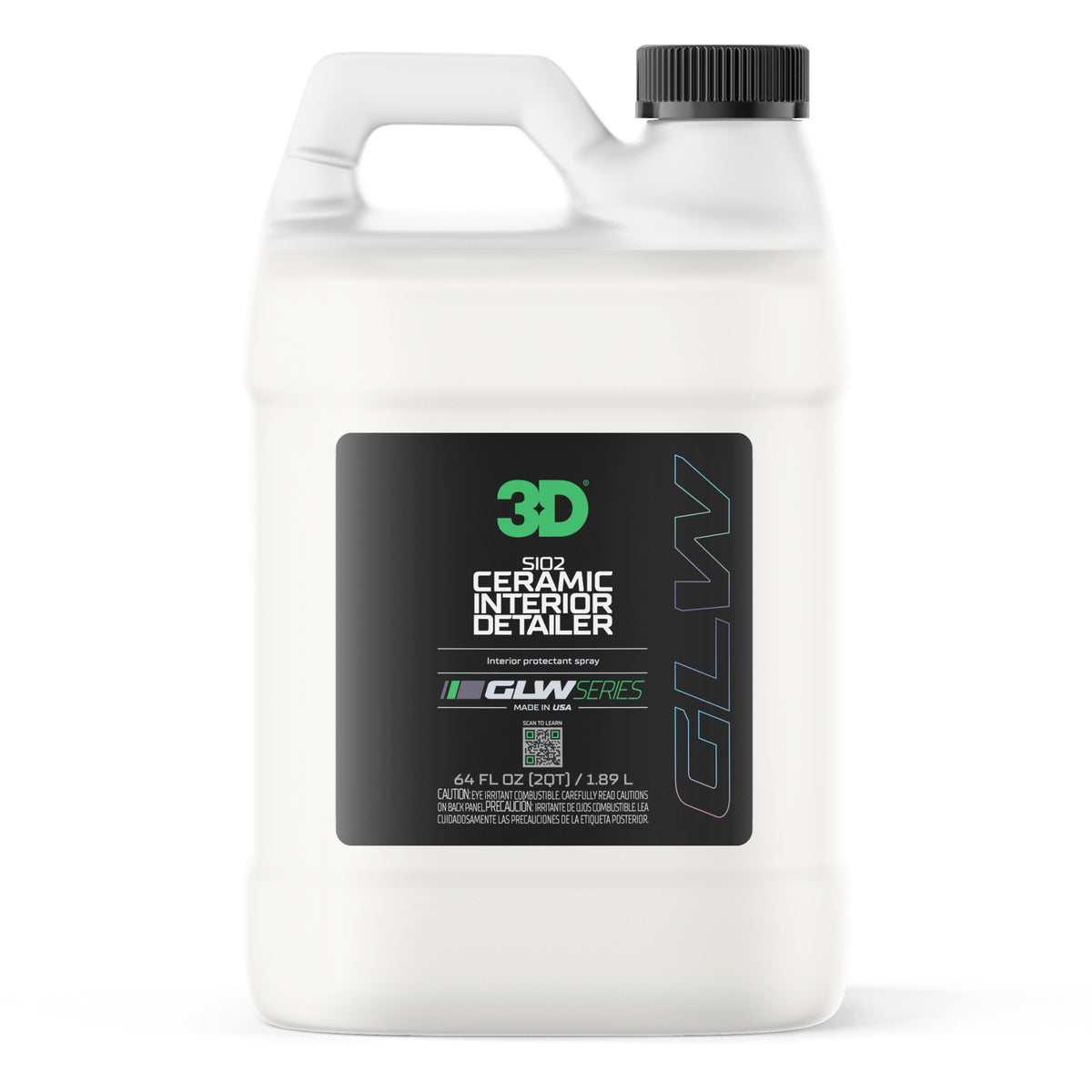 3D GLW Series SiO2 Ceramic Interior Detailer-Interior Detailer-3D Car Care-1.9L-Detailing Shed